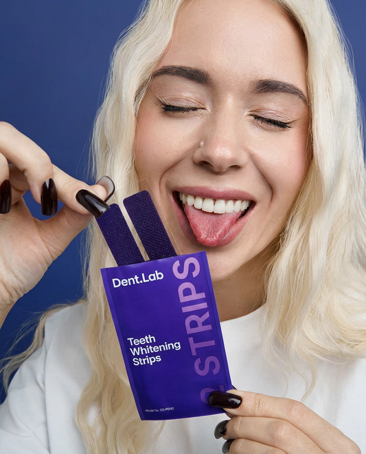 Dent.Lab™ Tiras Blanqueadoras Moradas